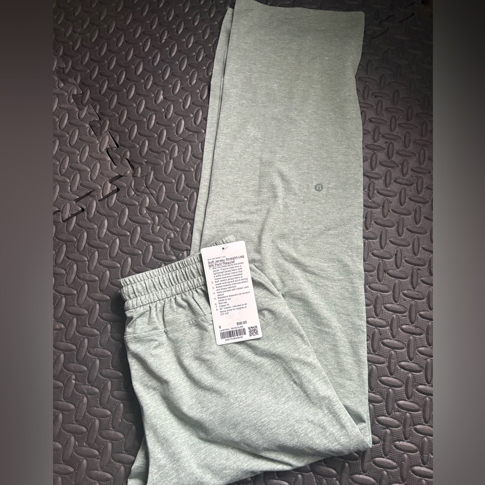 Lululemon Soft Jersey Straight Leg Pant NWT